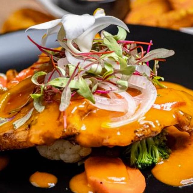 Chuletas Con Mango.