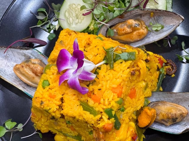 Arroz Con Marisco.