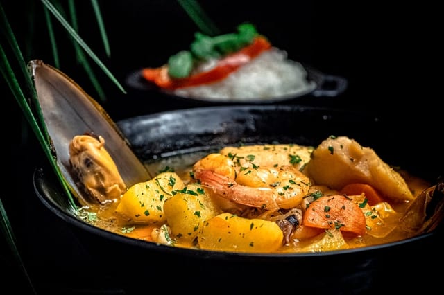 Sopa De Mariscos.