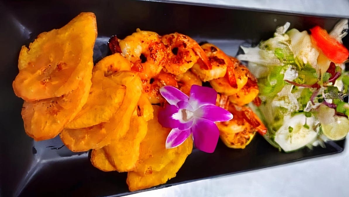 Camarones a La Plancha.