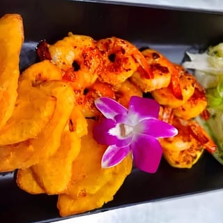 Camarones a La Plancha