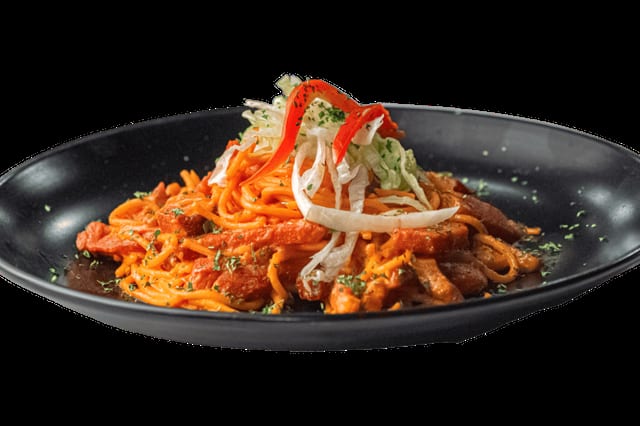 Pasta Criolla /Chuleta.