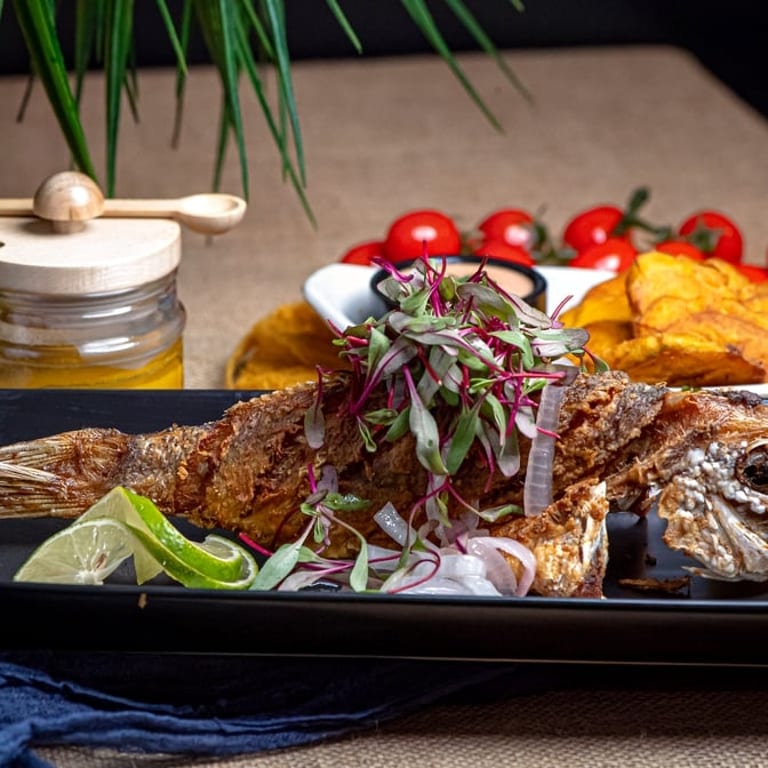 Lunch at Our Latin-American Restaurant
