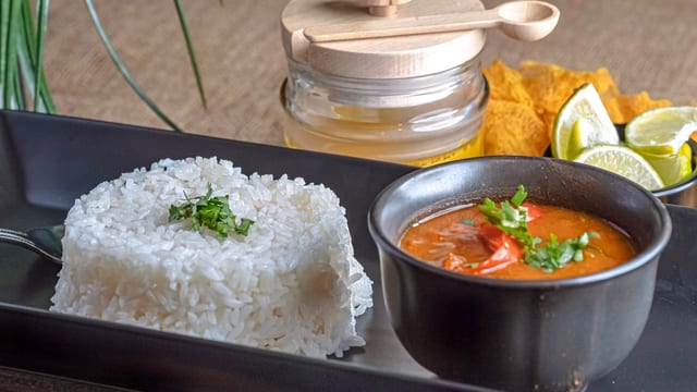 Arroz Y Abichuelas.